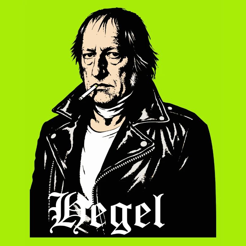Hegel Philosopher Rebel Portrait