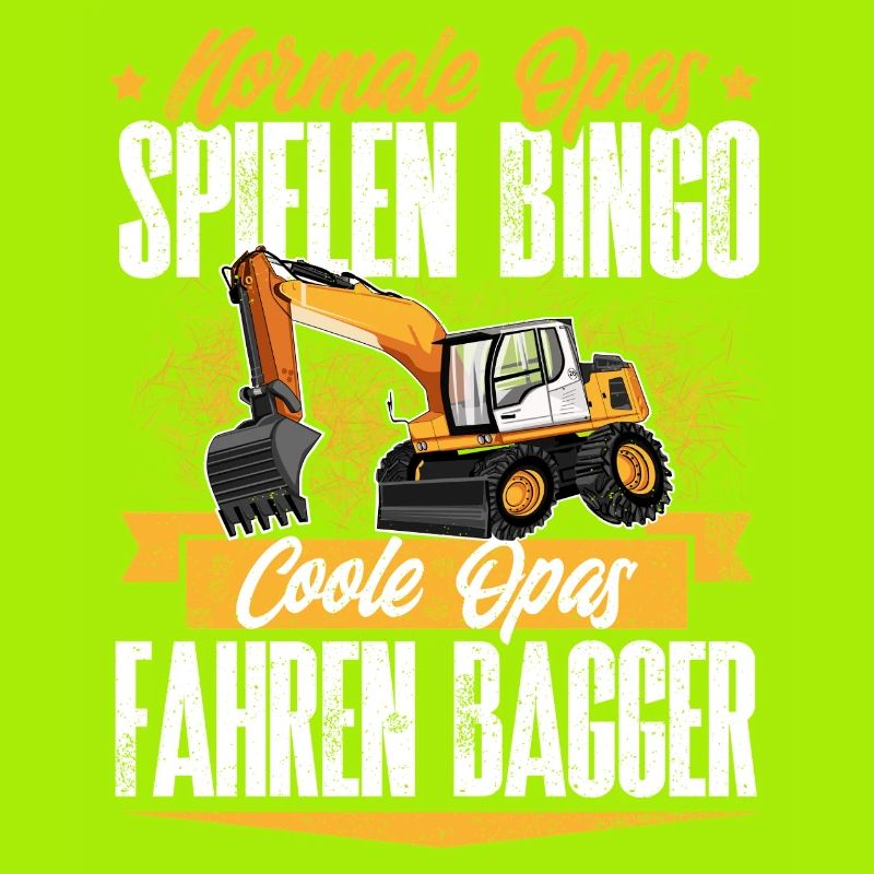 Baggerfahrer Opa