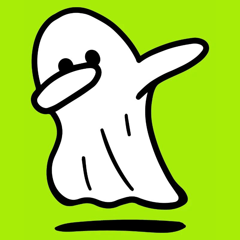 Ghost / Funny ghost / halloween / dabbing ghost