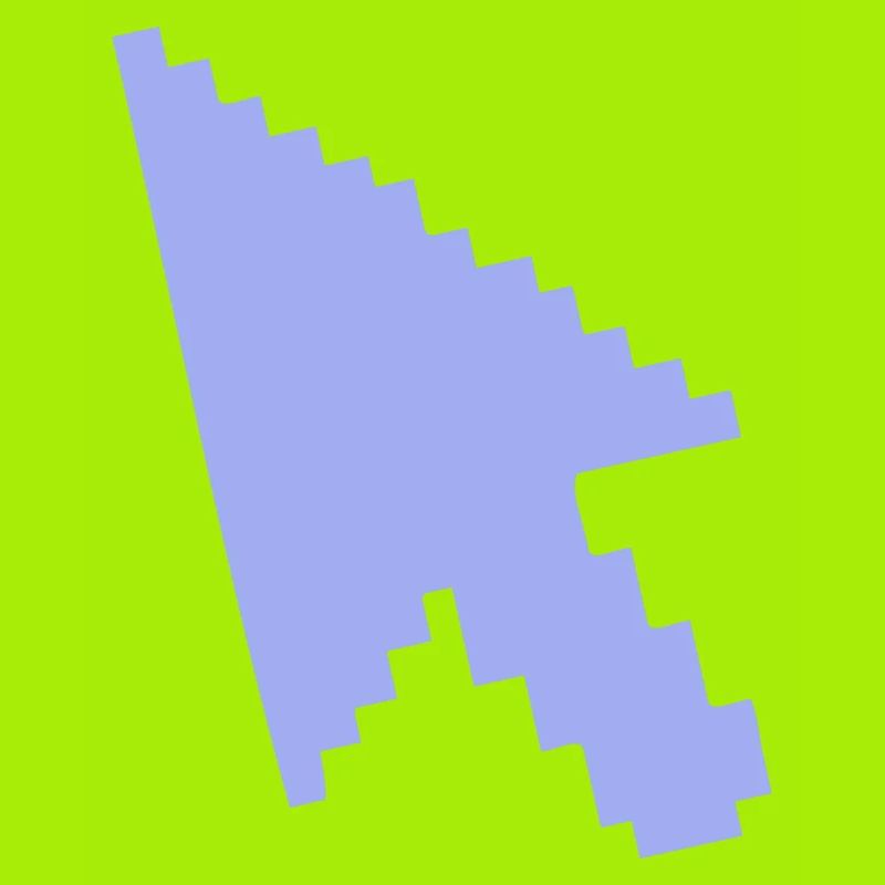 Pointer Mouse Silhouette