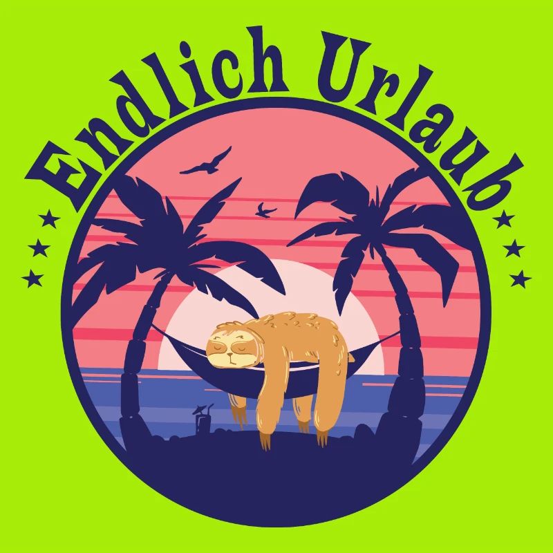 Faultier Urlaub
