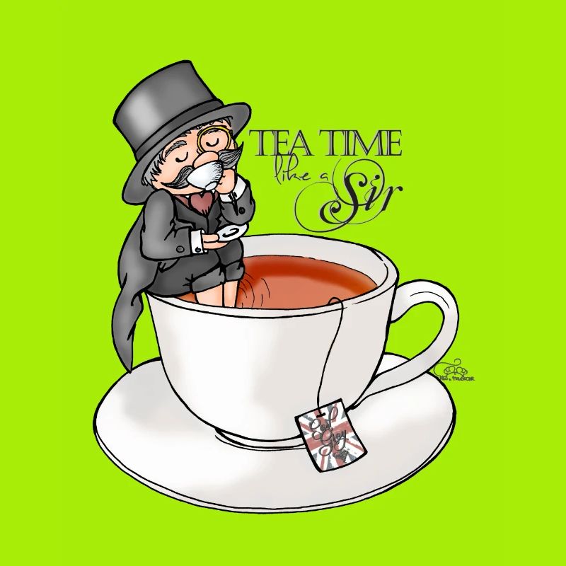 tea time like a Sir with Earl Grey (text)