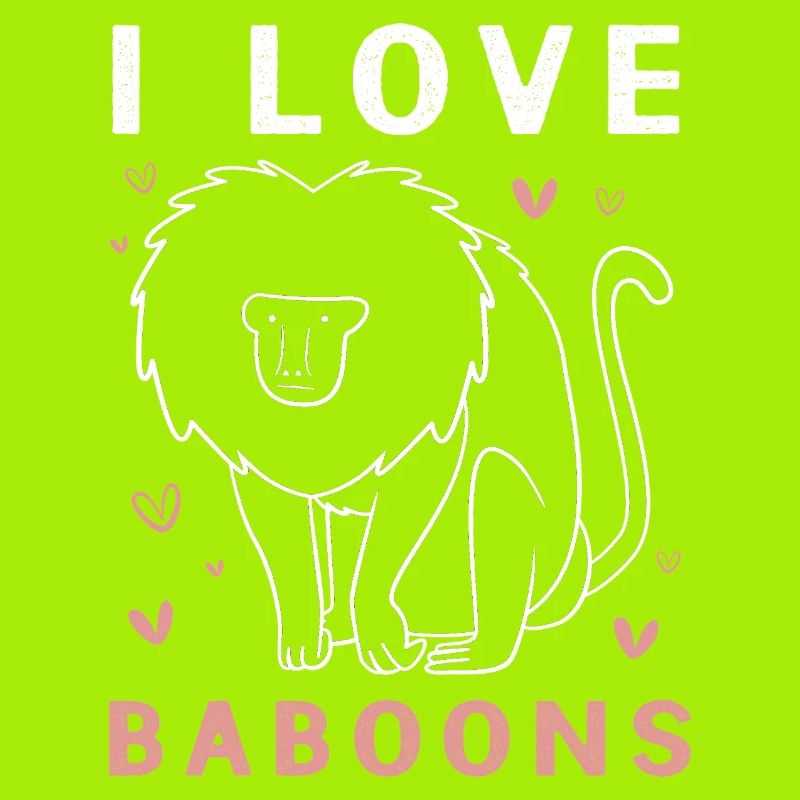 Baboon Primate Monkey Monkey Baboon