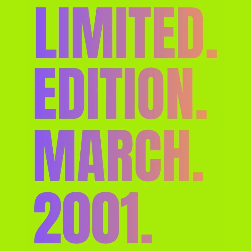 Édition Limitée Mars 2001
