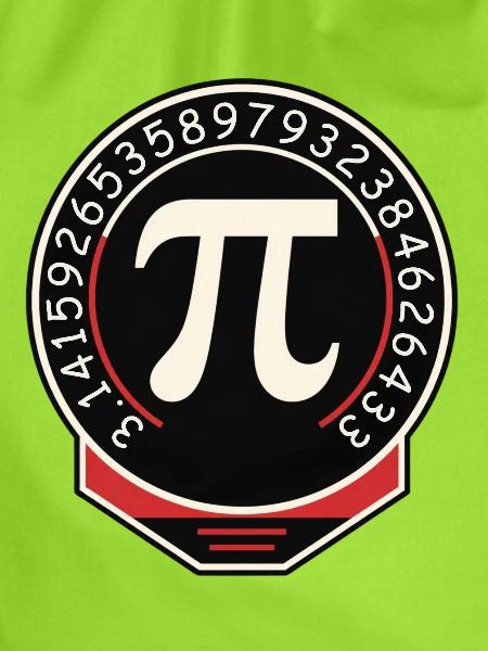 Pi Symbol Badge Ziffernring