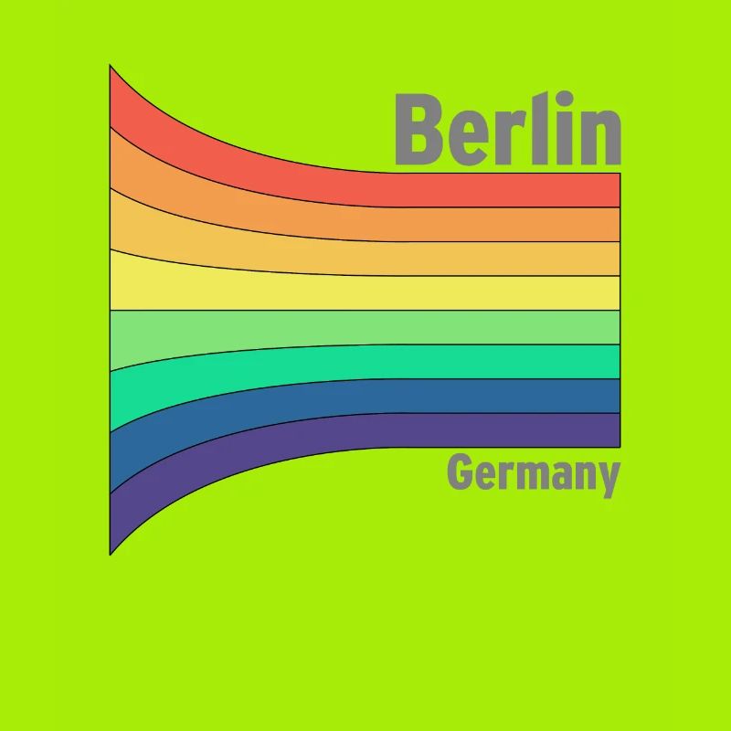 Berlin Regenbogen Stolz Souvenir Mitbringsel