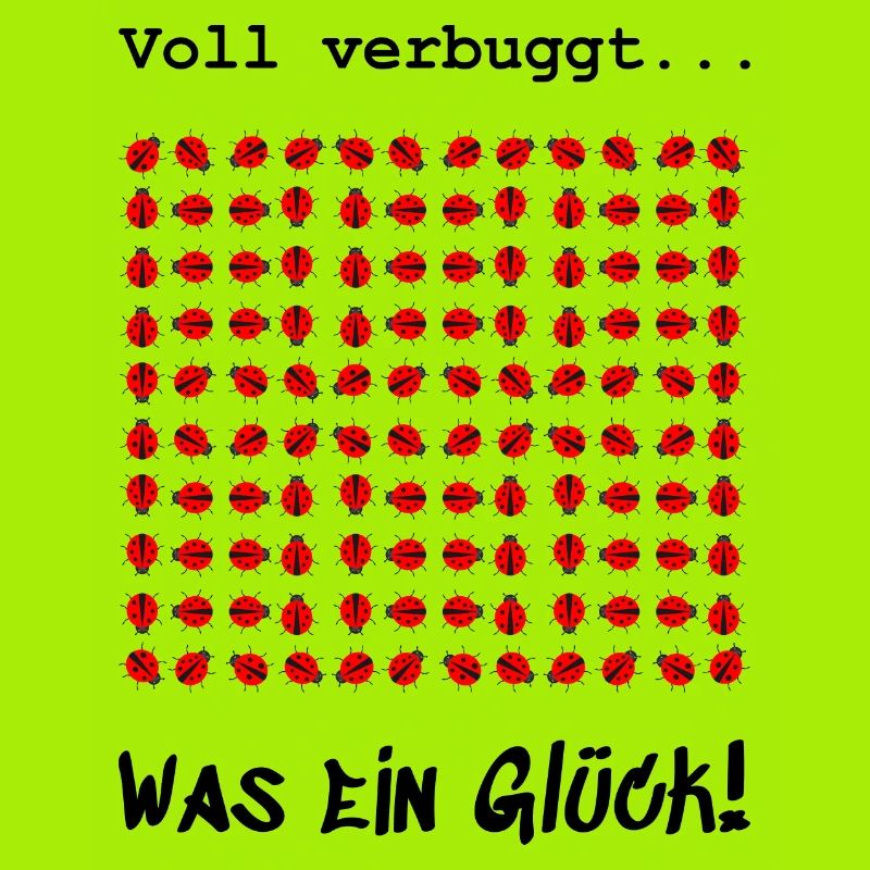 Bug full bugged luck ladybug gift funny