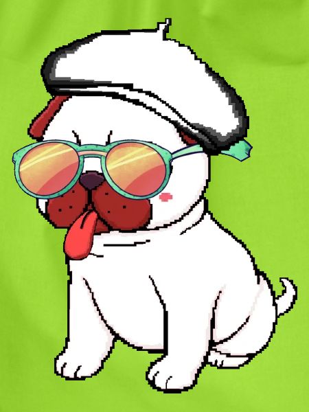Dummer Zungen-Mops