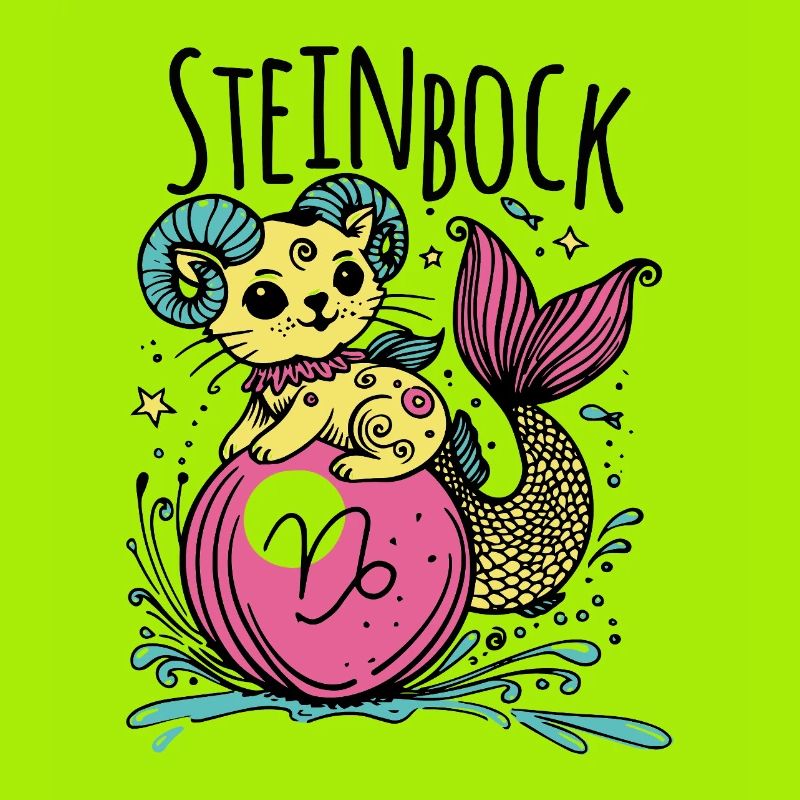 Sternzeichen Steinbock Katzen - Sternbild
