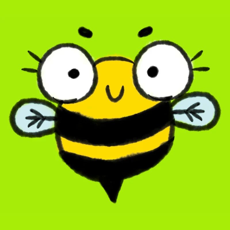 niedliche biene mädchen basic