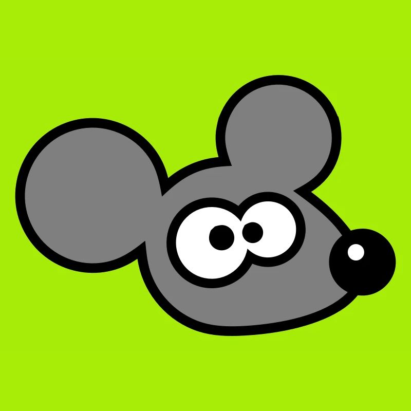 Maus Mäuschen Süße Kleine Ratte Nager Lustig Comic
