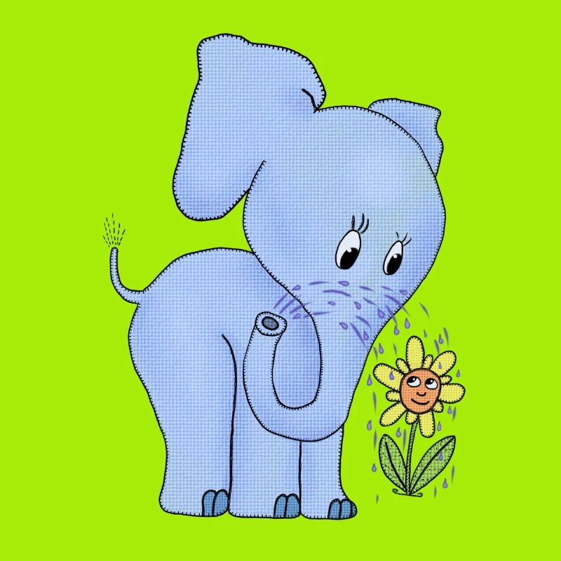 Elefant_und_Blume