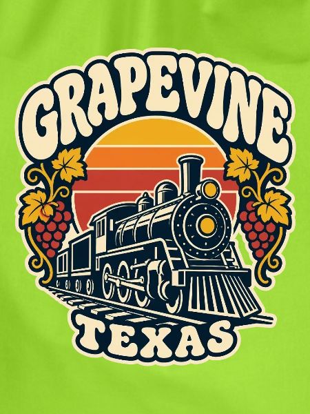 Grapevine Texas Zug Retro