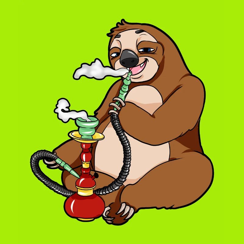 Hookah sloth hookah