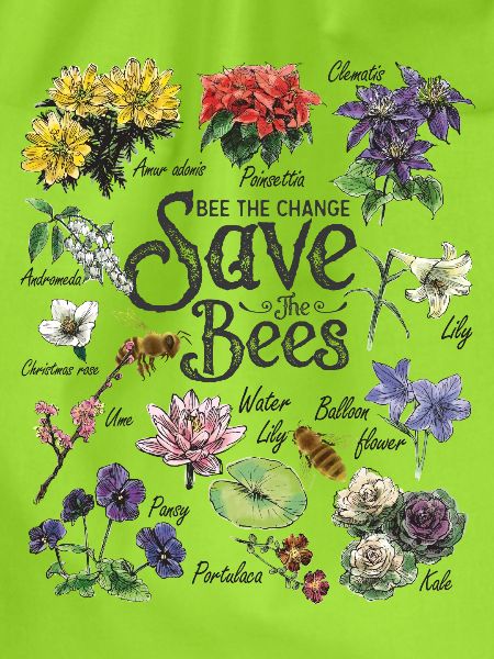Save the Bees Art Gift