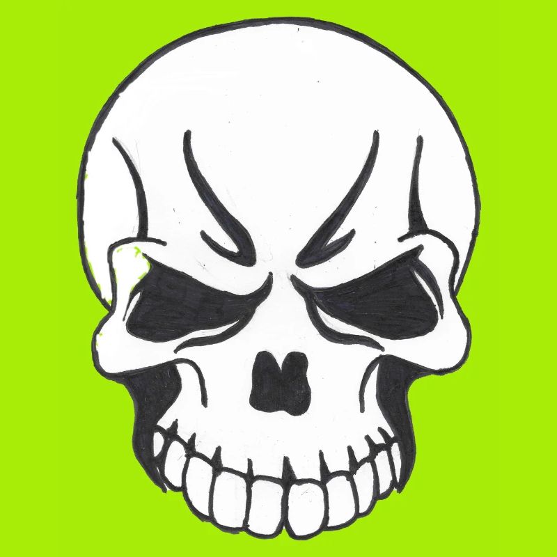 SKULL COMIC STYLE