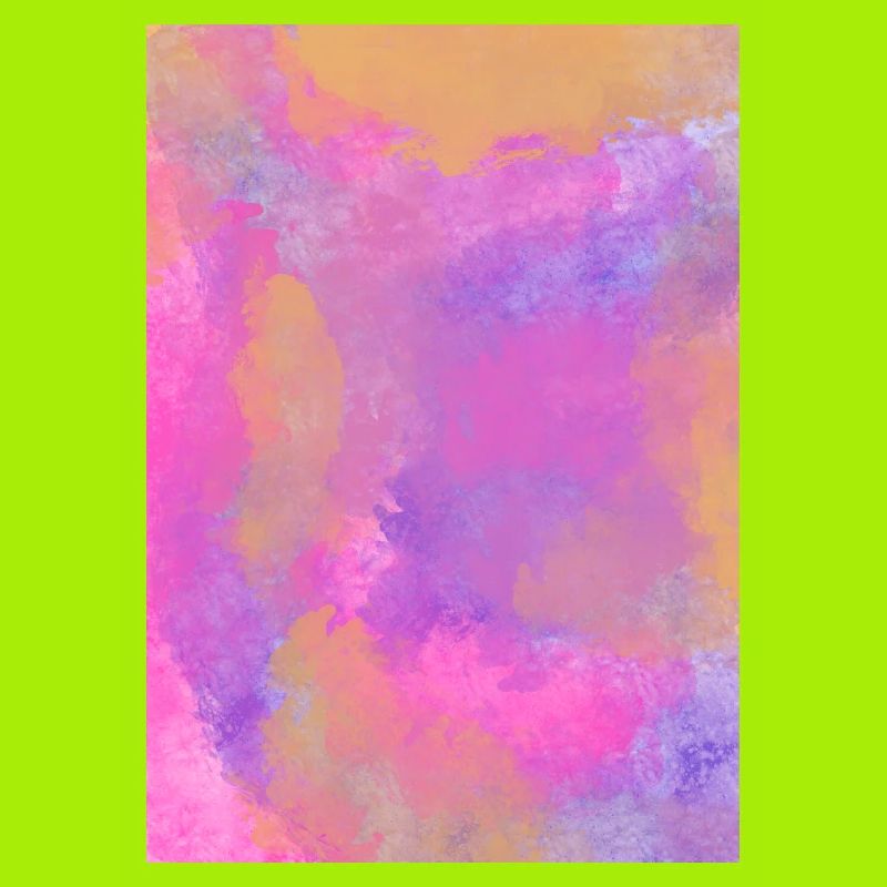 Gradient - Flieder personalisierbar