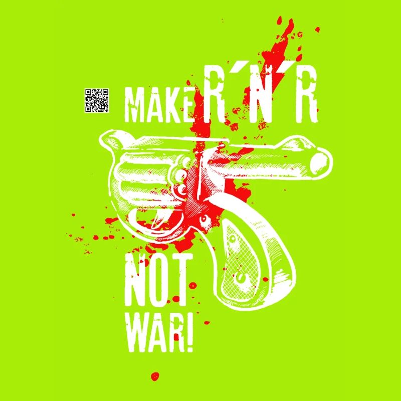 Make Rock´n´Roll Not War "Selfvolver-Version