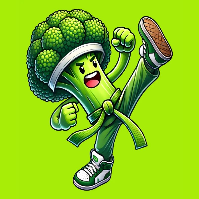 Broccoli karate master