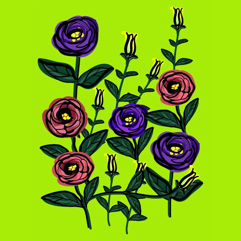 Lisianthus blossom