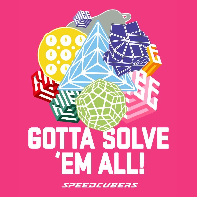 Gotta solve em all. Cubing-Cube-Cuber-Speedcubing