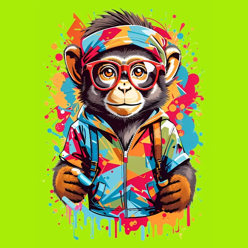 Coole Affe