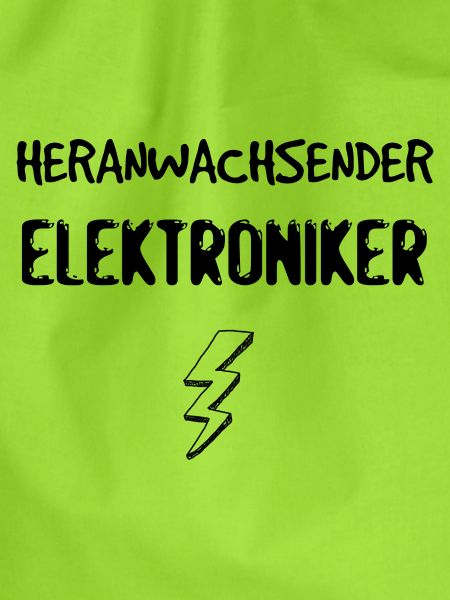 Heranwachsender Elektroniker