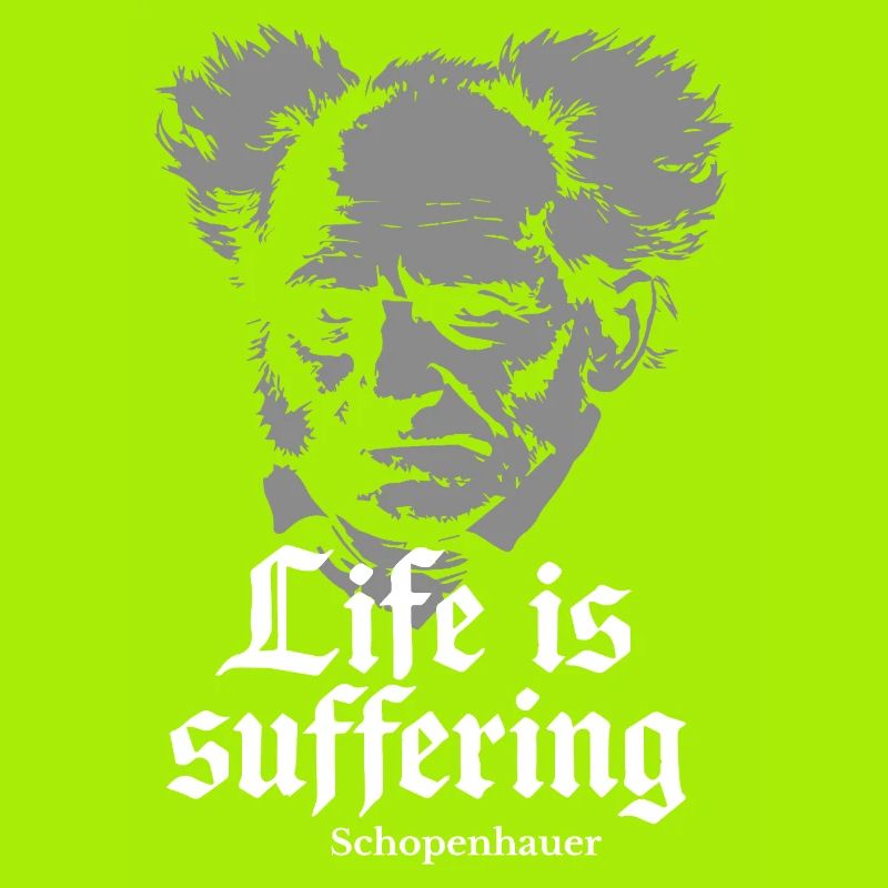Das Leben ist Leiden: Schopenhauer Tee