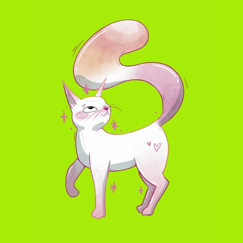 Fierté lesbienne chatte mignonne