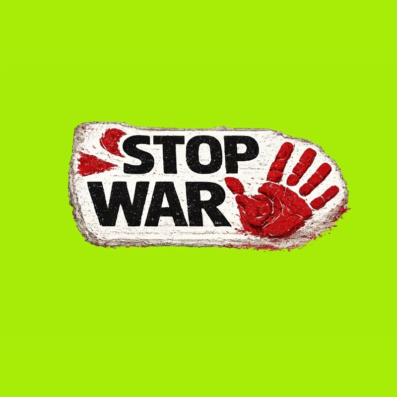War No More – Sticker Peace & Humanity