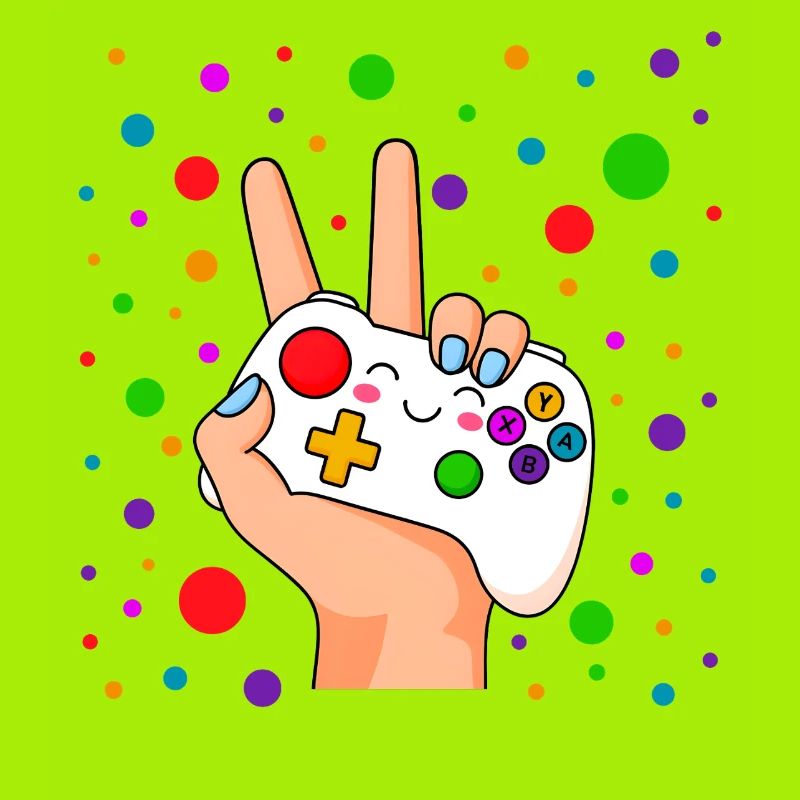 Peace-Zeichen-Controller Pop