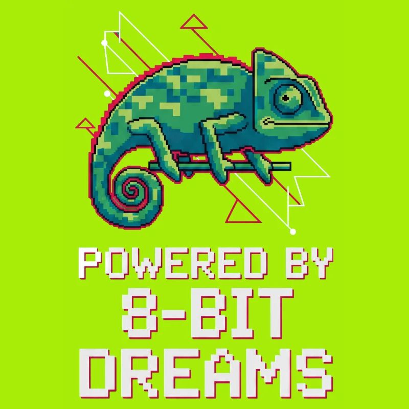 Powered 8-Bit Dreams – Pixel Chamäleon