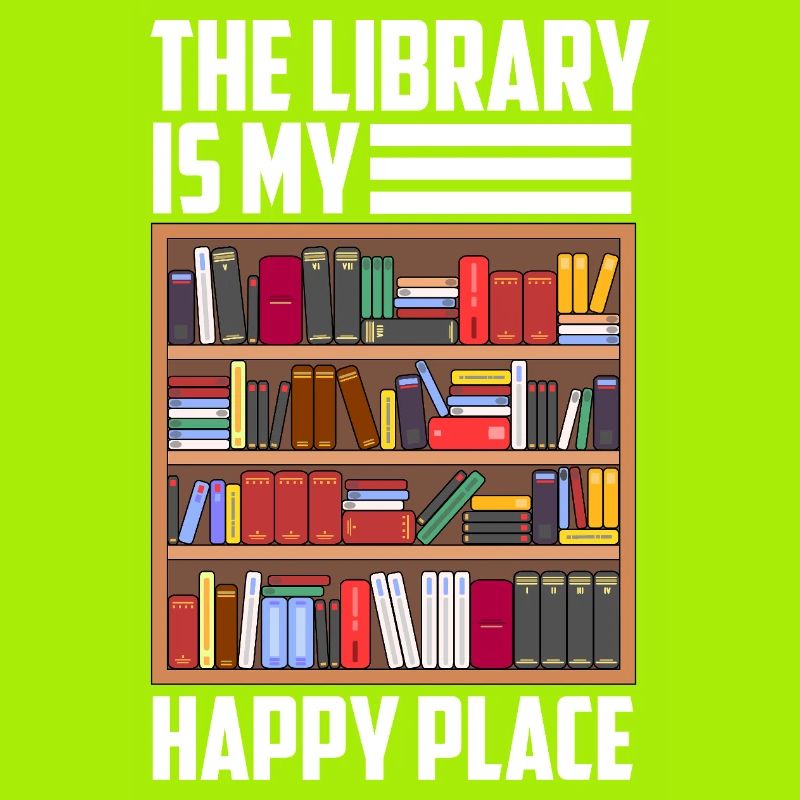 Book Reading Library Librarian Bookaholic Read