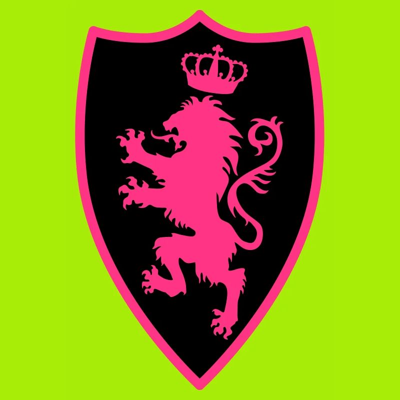 22 Ritterschild Löwe Krone