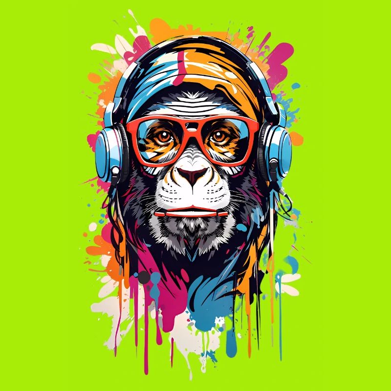 Coole Affe