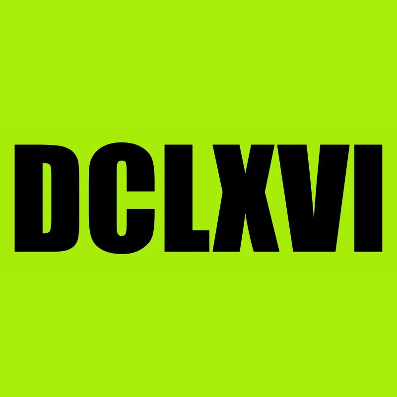 Conception ringard "DCLXVI" - Roman 666