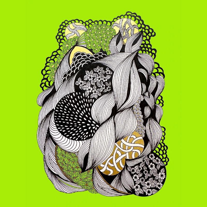 Intertwined Flower Pattern