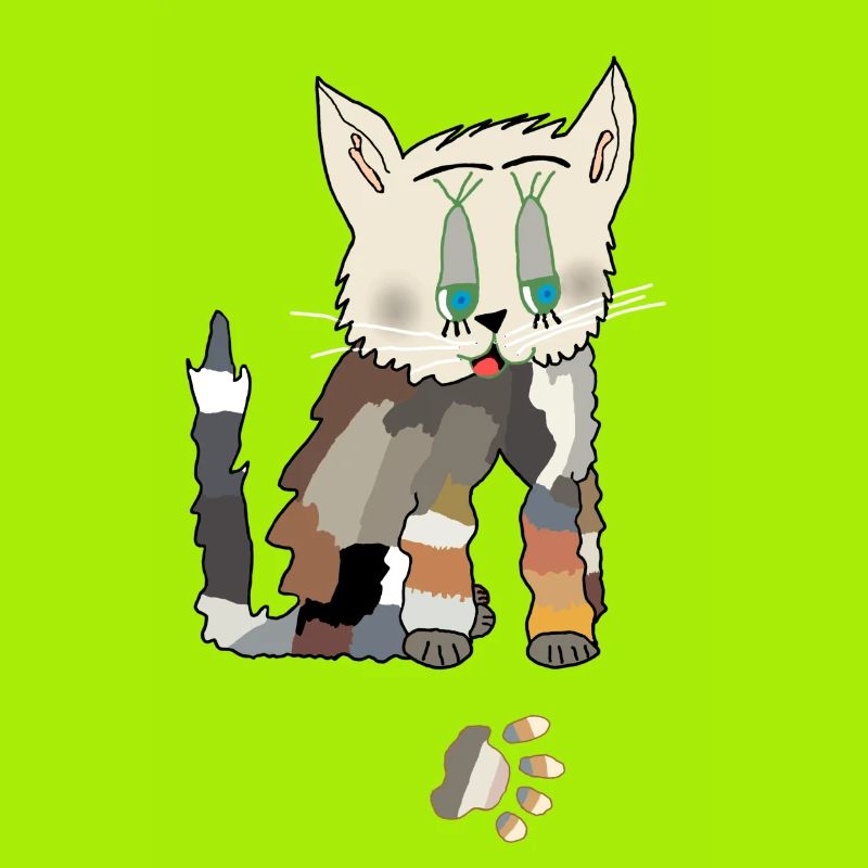 Patchwork Katze Fred Tatze