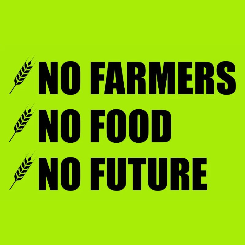 Pas d’agriculteurs Pas de démonstration d’agriculteurs