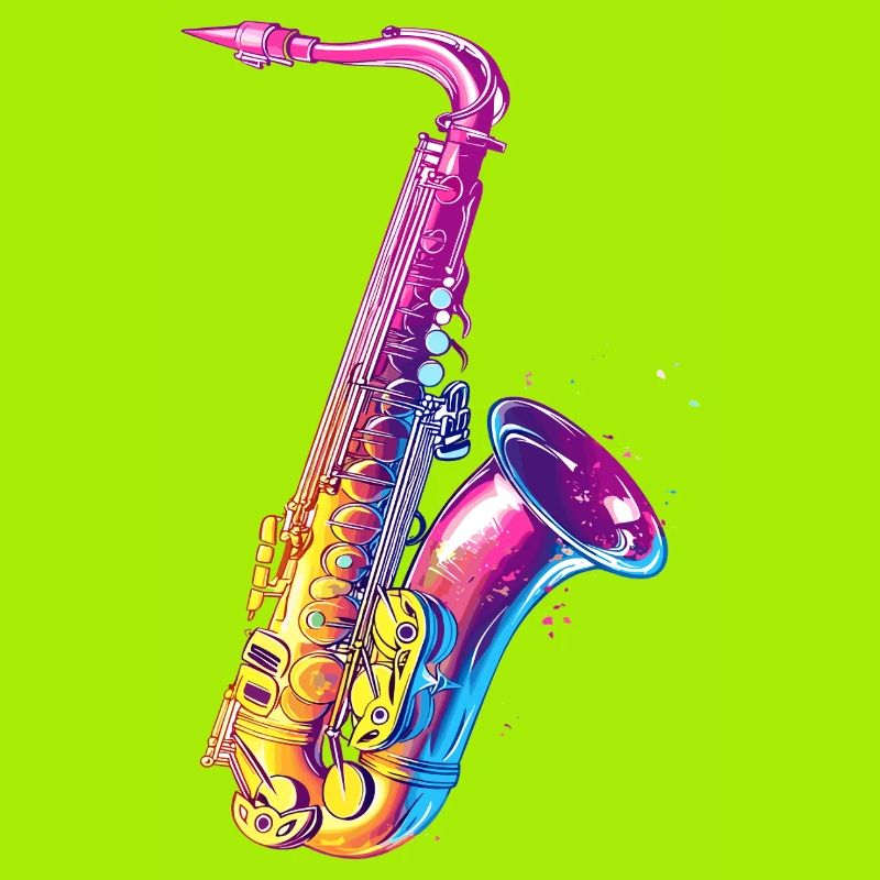 Saxophone Illustration