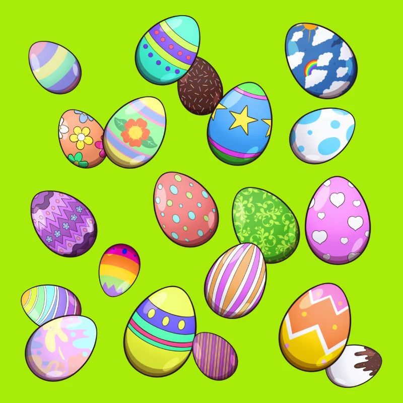 Easter Eggs Pattern