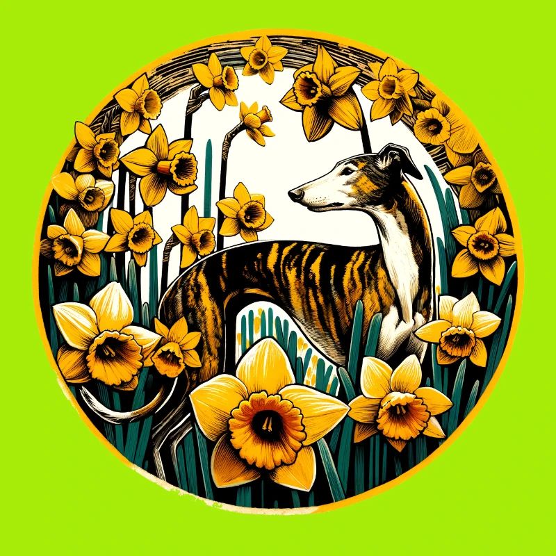 Daffodils Sighthound