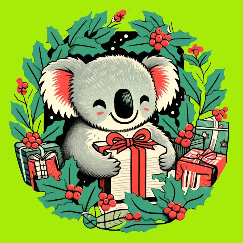 Weihnachts-Koala-Bär