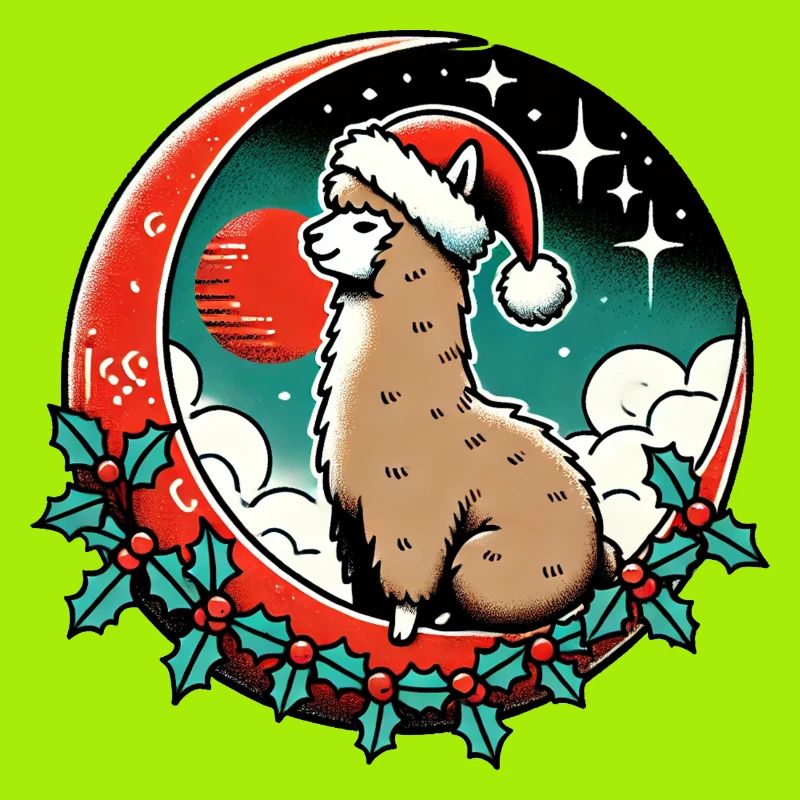 Weihnachtslama