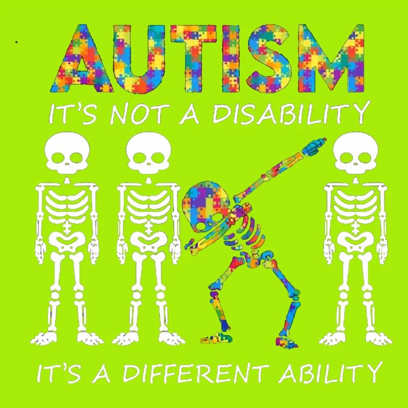 Autism Rainbow Puzzle Pride