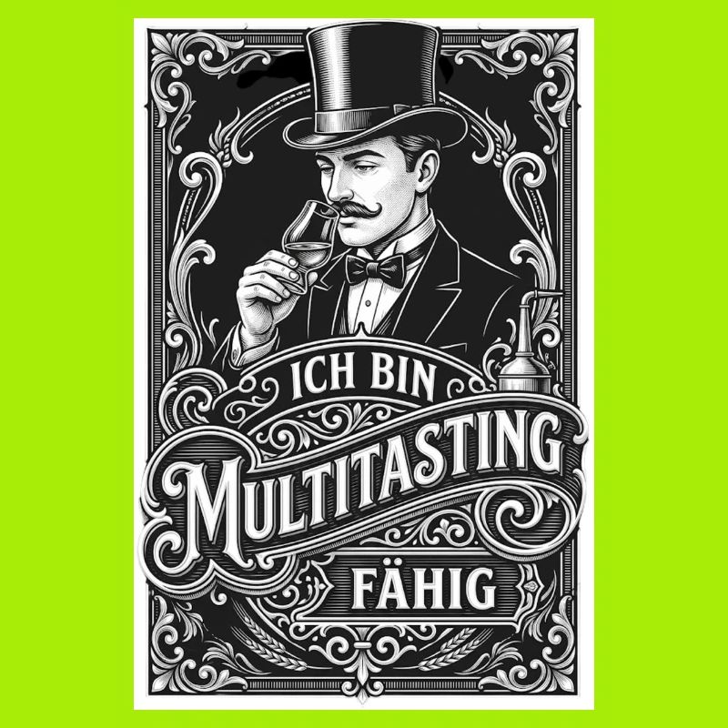 Whisky Ich bin Multitastingfähig
