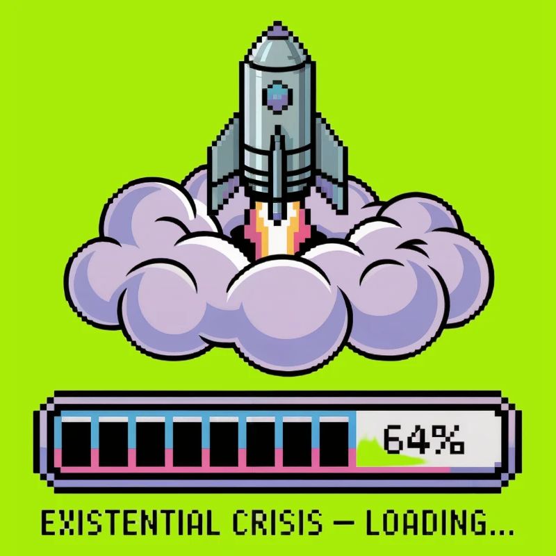 Digital Retro – Existential Crisis – Loading...