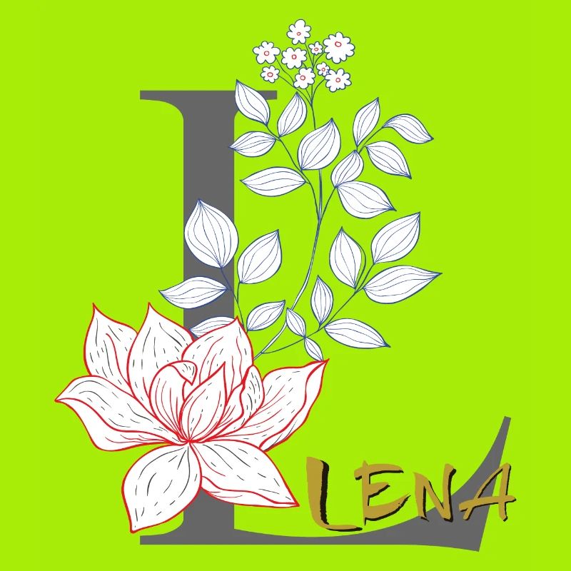Initial letter Lena