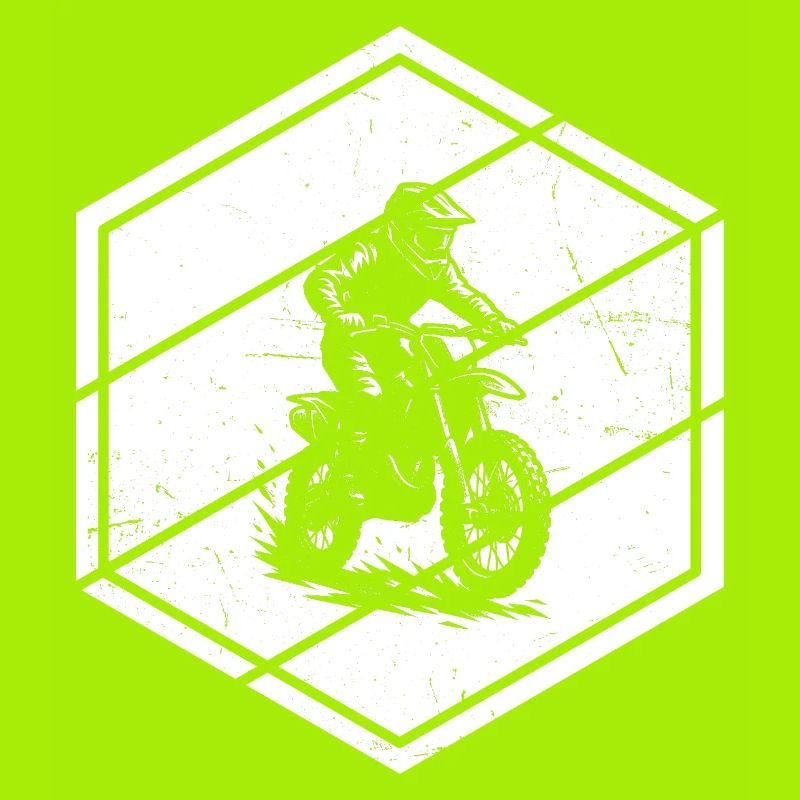 Conception compacte du motocross