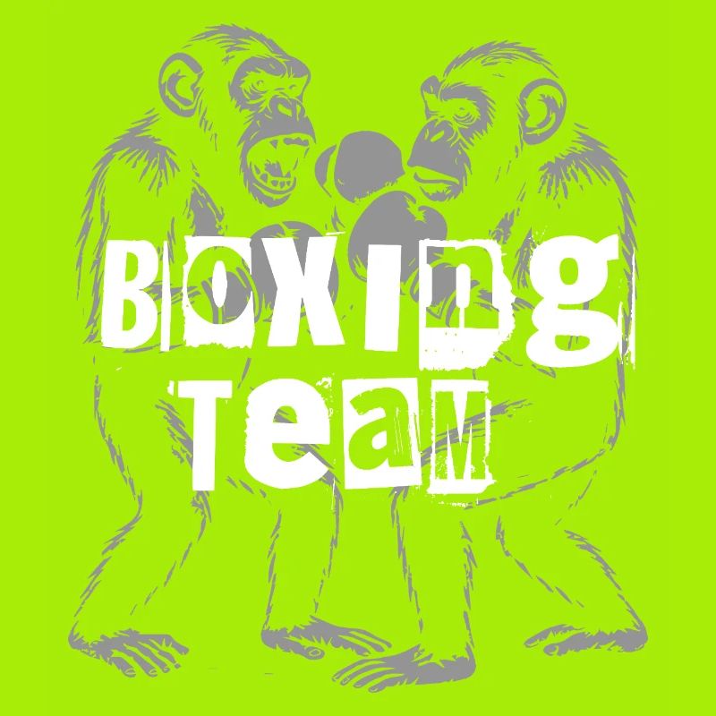 Schimpansen-Boxteam